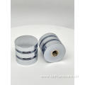 The Double Groove Chromium Plating Bright Furniture Knobs